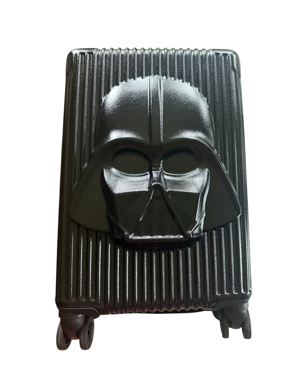 Star Wars Darth Vader Hard Shell Rolling Suitcase Carry On Bioworld Black